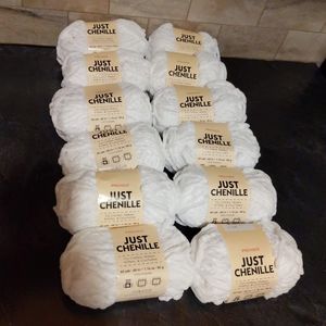 12 Skeins PREMIER YARN JUST CHENILLE